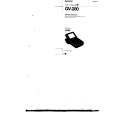 SONY GV-200 Owner's Manual