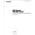 SONY STSA50ES Owner's Manual