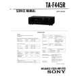 SONY TA-F445R Service Manual