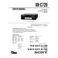 SONY XR-C720 Service Manual