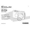 CASIO EXZ750 Owner's Manual
