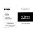 FAURE LVO220M Owner's Manual