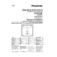 PANASONIC SRTEG10 Owner's Manual