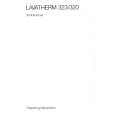 AEG Lavatherm 323 D Owner's Manual