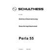 SCHULTHESS PERLA 55 BR Owner's Manual