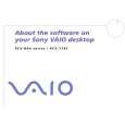 SONY PCV-RX402 VAIO Software Manual