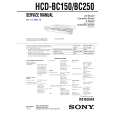SONY HCD-BC150 Service Manual