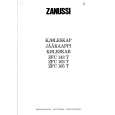 ZANUSSI ZFC163T Owner's Manual