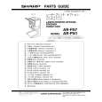SHARP AR-FN7 Parts Catalog