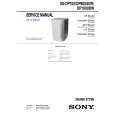 SONY SSDP1000DW Service Manual