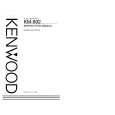 KENWOOD KM992 Owner's Manual
