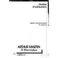 ARTHUR MARTIN ELECTROLUX TV4008W Owner's Manual