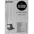 SHARP ZQ-5450M Owner's Manual