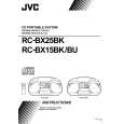JVC RCBX15BK/BU Owner's Manual