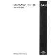 AEG MC115-D Owner's Manual