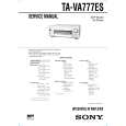SONY TAVA777ES Service Manual