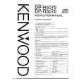 KENWOOD DPR3070 Owner's Manual