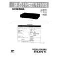 SONY STS333ESXII Service Manual