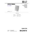 SONY SSL7 Service Manual