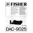 FISHER DAC9025 Owner's Manual