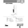 SONY SPP100 Owner's Manual