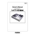 FOSTEX MR-8HD Owner's Manual