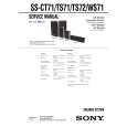 SONY SS-TS71 Service Manual