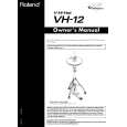 ROLAND VH-12 Owner's Manual