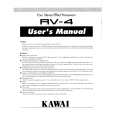 KAWAI RV4 Owner's Manual