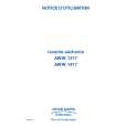 ARTHUR MARTIN ELECTROLUX AWW1217 Owner's Manual