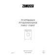 ZANUSSI F1201V Owner's Manual
