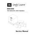 JBL ESC340 Service Manual