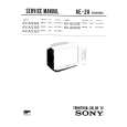 SONY KVA2131A Service Manual
