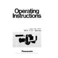 PANASONIC WV-777 Owner's Manual