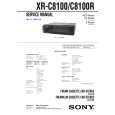 SONY XRC8100 Service Manual