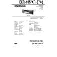 SONY EXR-105 Service Manual