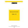 ZANUSSI ZBM150X Owner's Manual