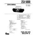 SONY ZSX5000