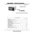 SHARP R-363(IN) Service Manual