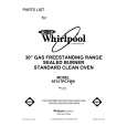WHIRLPOOL SF317PCYN0 Parts Catalog