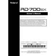 ROLAND RD-700SX Owner's Manual
