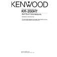 KENWOOD KR200HT Owner's Manual