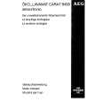 AEG LAV9458 Owner's Manual