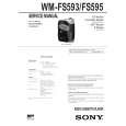 SONY WMFS595 Service Manual