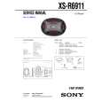 SONY XSR6911 Service Manual