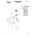 WHIRLPOOL WGE33301 Parts Catalog