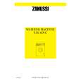ZANUSSI FJS1074C Owner's Manual