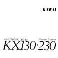 KAWAI KX130 Owner's Manual
