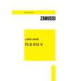 ZANUSSI FLS812V Owner's Manual