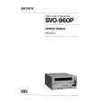 SONY SVO960P Service Manual